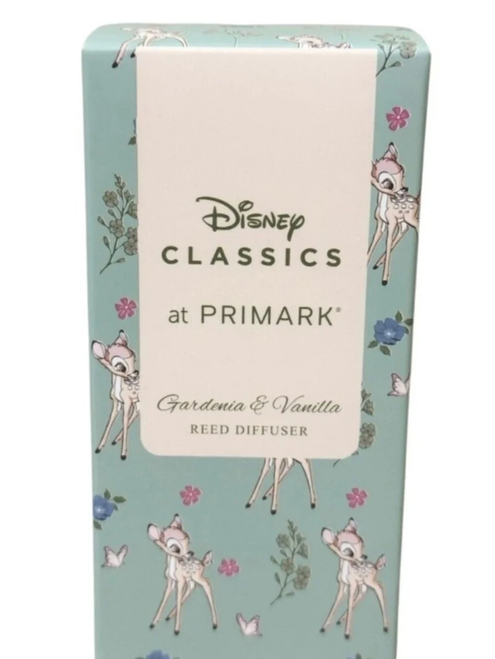 Primark Disney Bambi Gardenia & Vanilla Scented Candle & Bambi Reed Diffuser NEW
